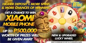 Spin the BET86 Lucky Turntable and win exciting prizes daily! Try your luck and get a chance to win exclusive rewards and bonuses with every spin.