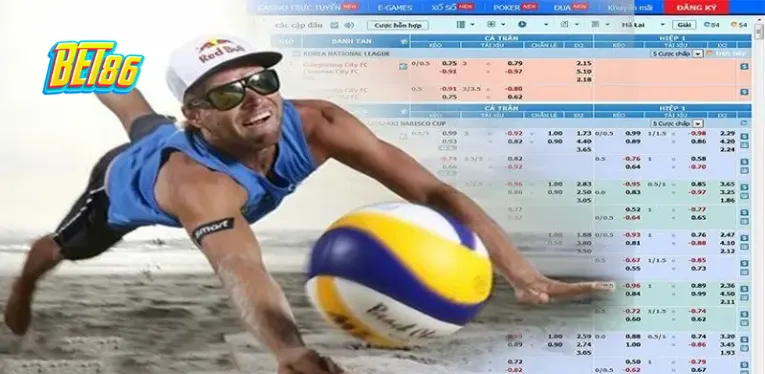 Details on how to participate in volleyball betting at Bet86