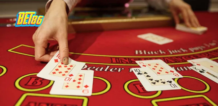 Start a game of online blackjack