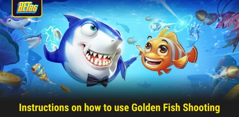 Instructions on how to use Golden Fish Shooting